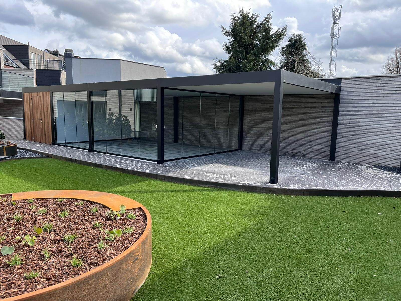 Terrasoverkapping Tuinberging Cubiq Design6
