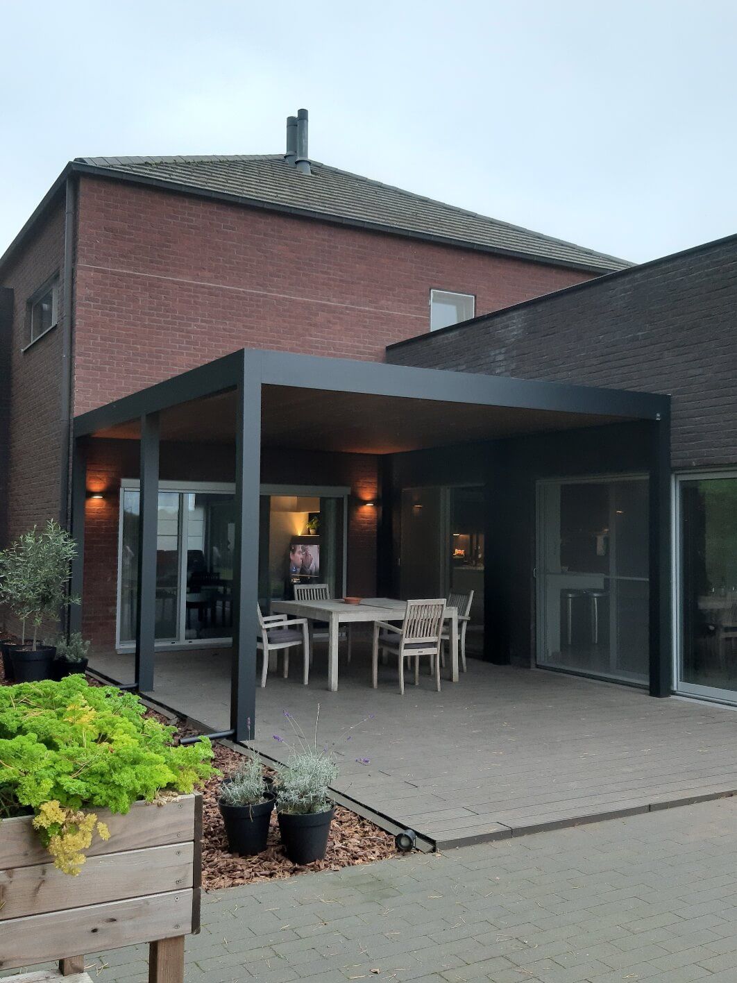 Realisatie Terrasoverkapping Cubiq Design3