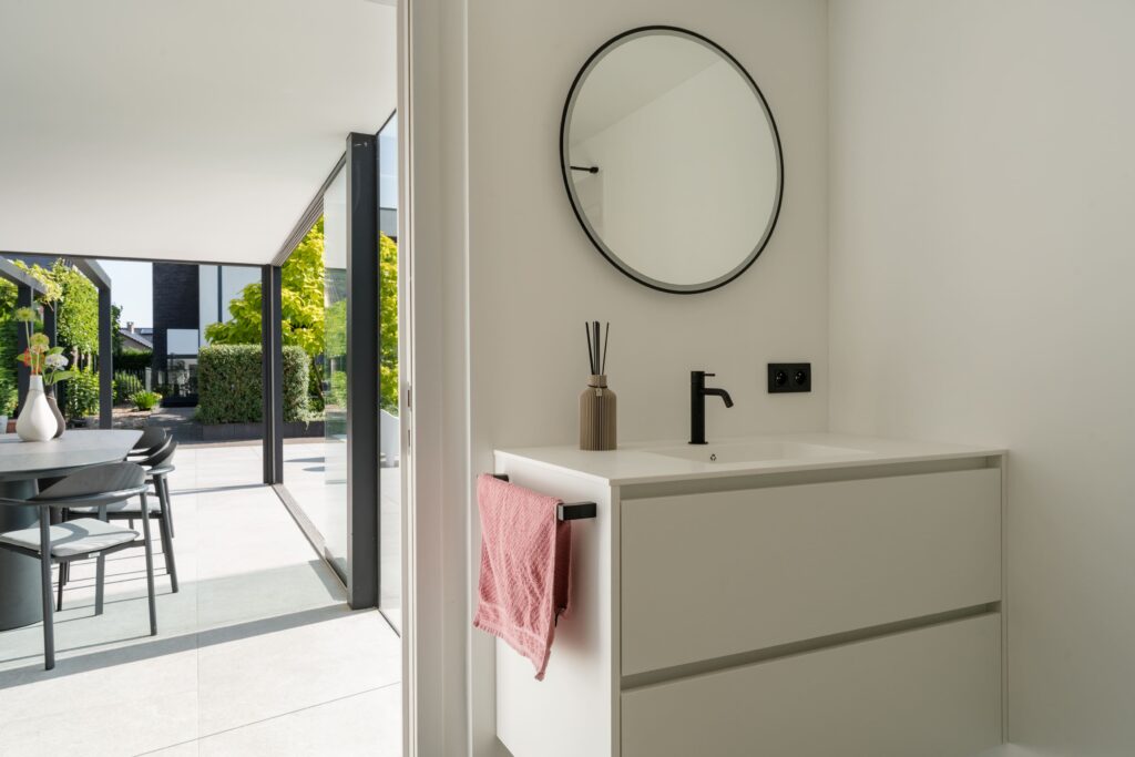 badkamer modern poolhouse