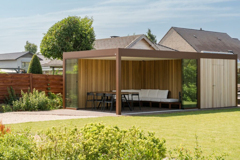 Overdekt Terras Met Lounge