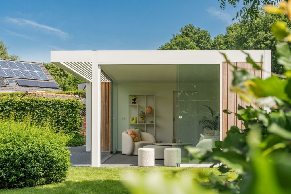 Sierconstructie Shaduwelement Wit Tuinhuis5