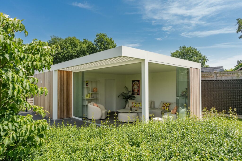 Sierconstructie Shaduwelement Wit Tuinhuis6 1