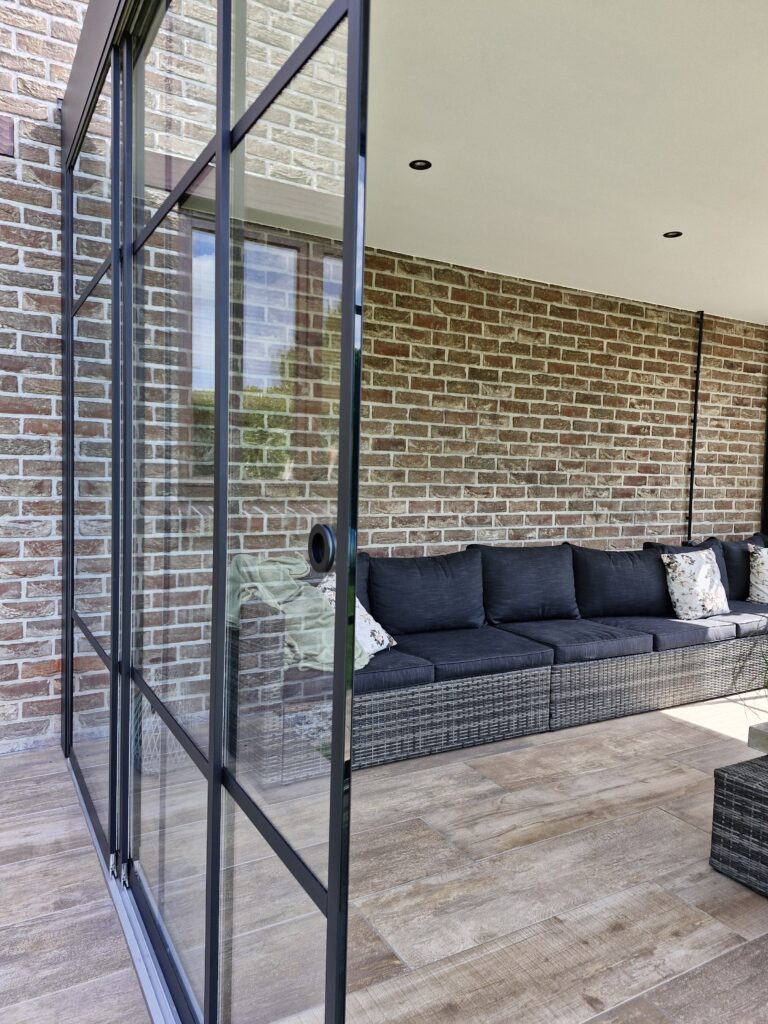 Tuinkamer Met Steellook Ramen 4
