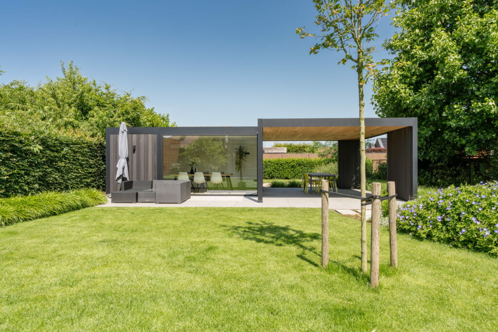 Tuinkantoor Met Terrasoverkapping 5